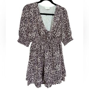 ALLIE Rose Plum Blush Romper